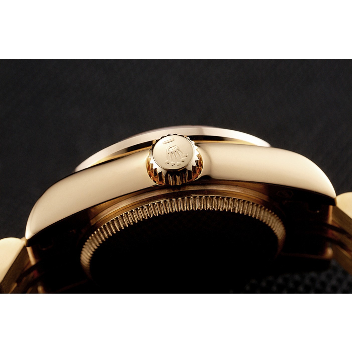 MiroTime Swiss Rolex Lady-Datejust Champagne Dial Diamond Bezel Gold Jubilee Bracelet 1454096