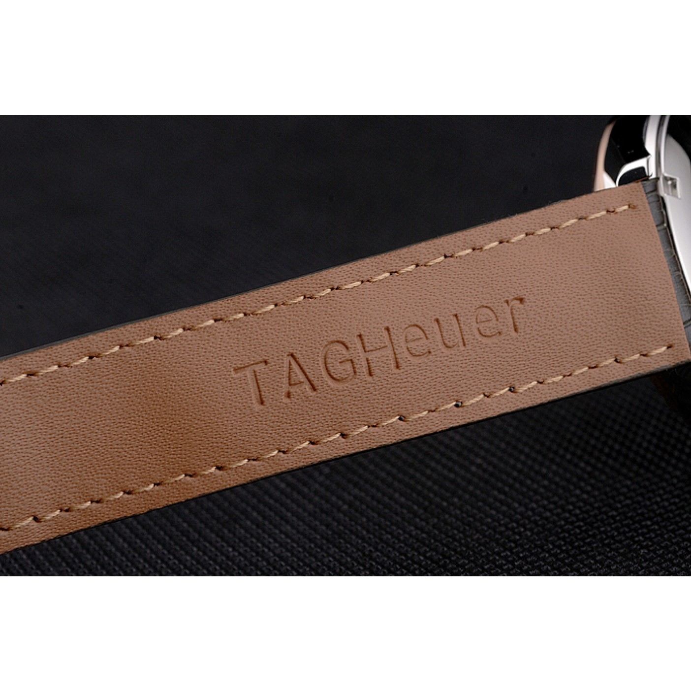 MiroTime Swiss Tag Heuer Carrera Calibre 5 Gray Dial Rose Gold Case Black Leather Strap