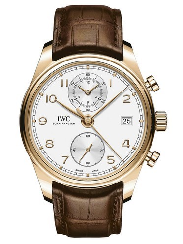 MiroTime AAA Replica IWC Portugieser Chronograph Classic Red Gold Watch IW390301