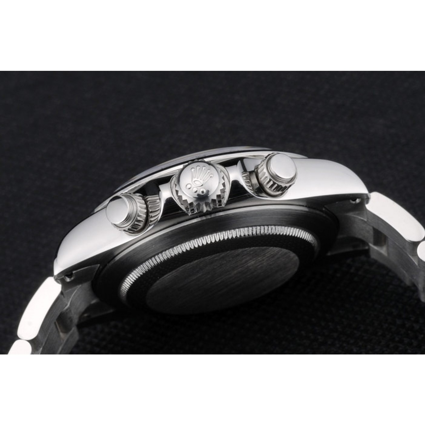 MiroTime Swiss Rolex Daytona Stainless Steel Bracelet White Dial 80297