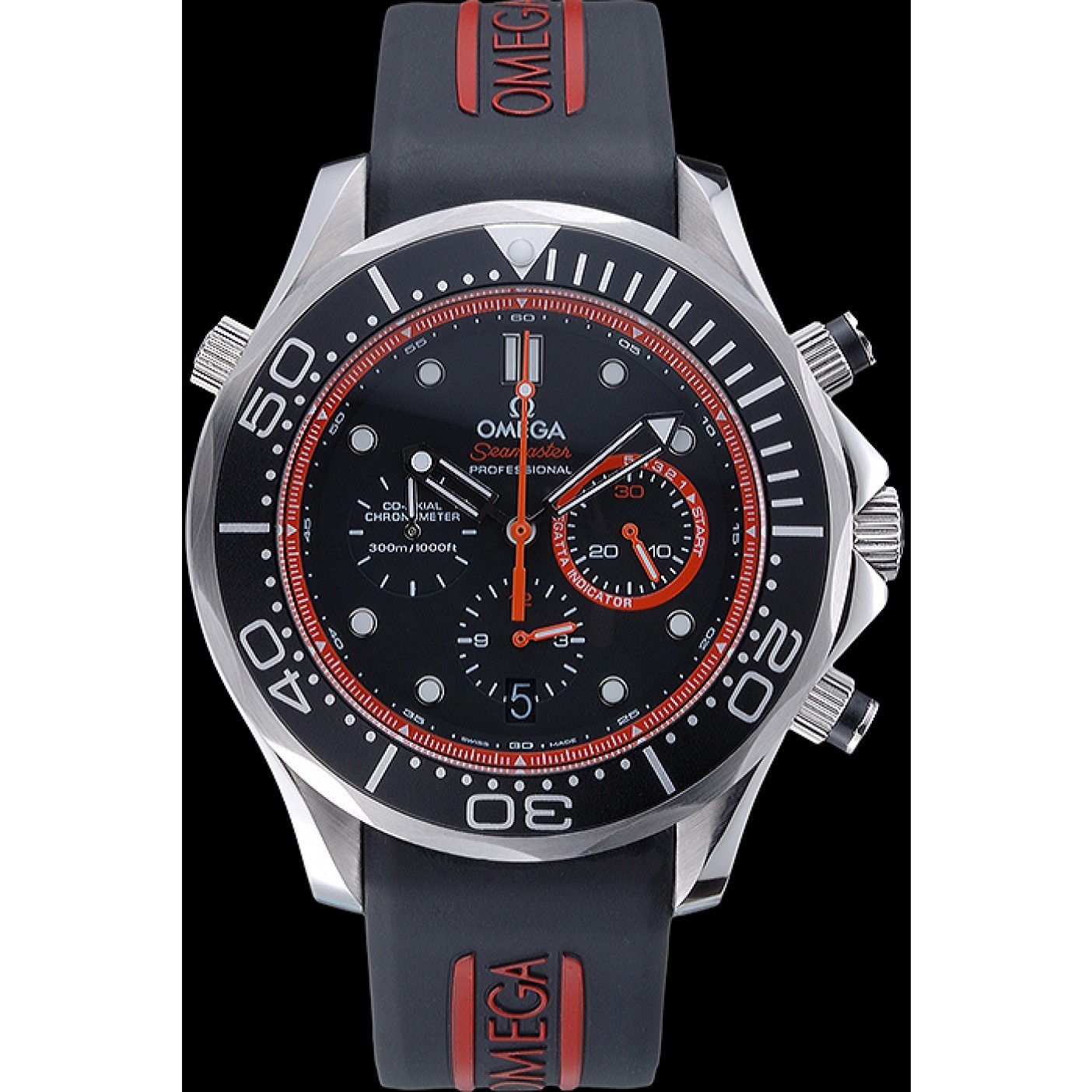 MiroTime Omega Seamaster Professional Emirates Team 2013 Black 622046