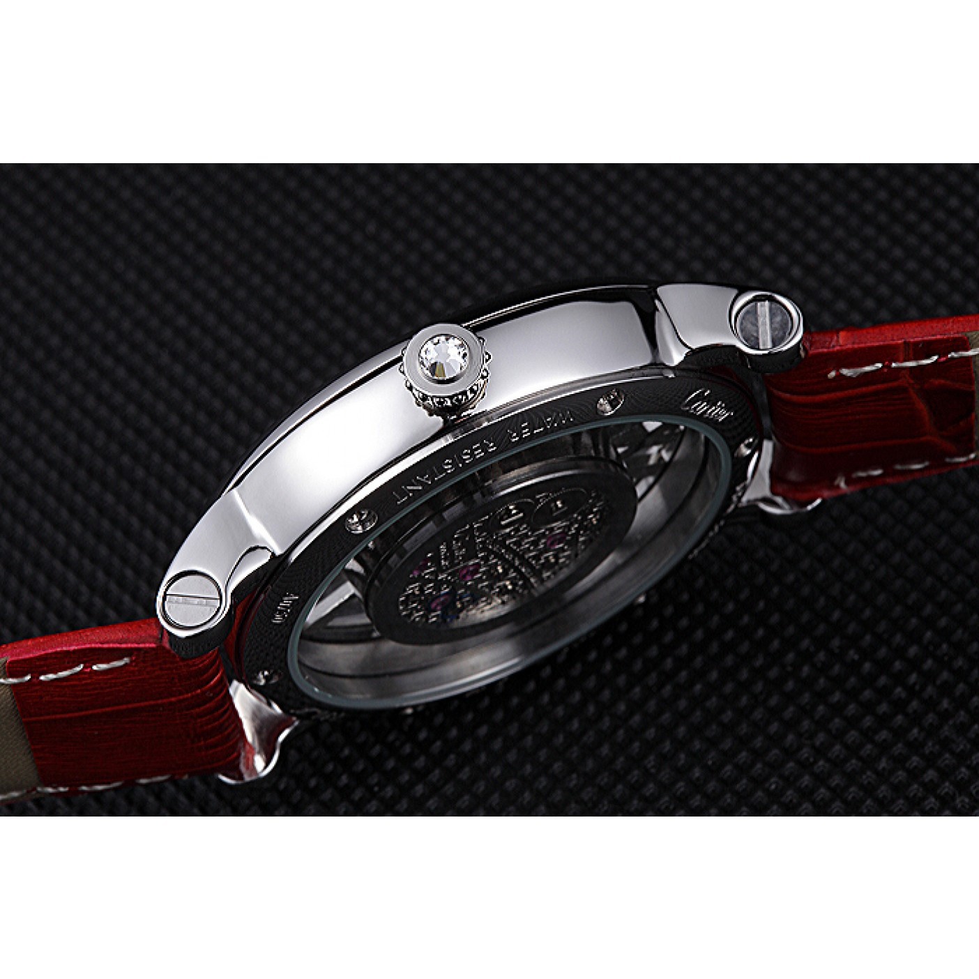 MiroTime Cartier Rotonde Skeleton Flying Tourbillon Red 621967