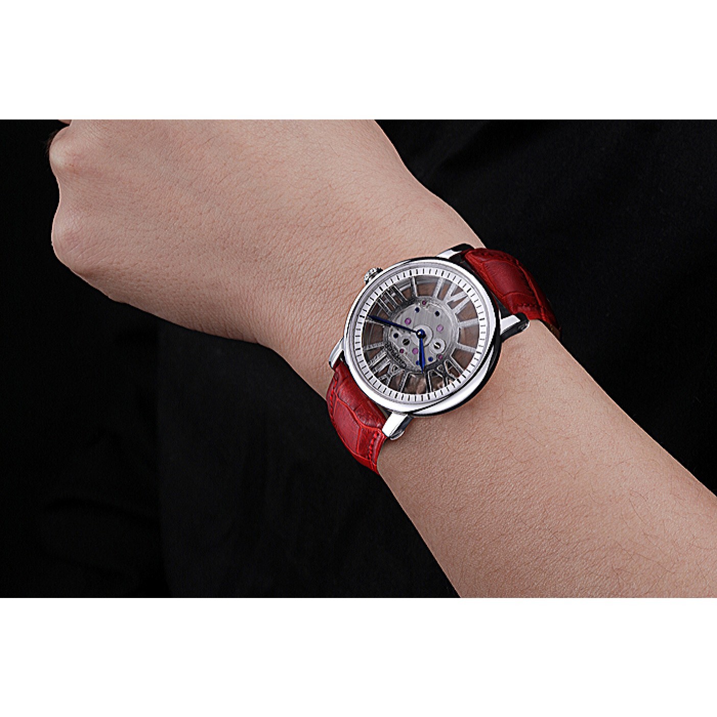 MiroTime Cartier Rotonde Skeleton Flying Tourbillon Red 621967