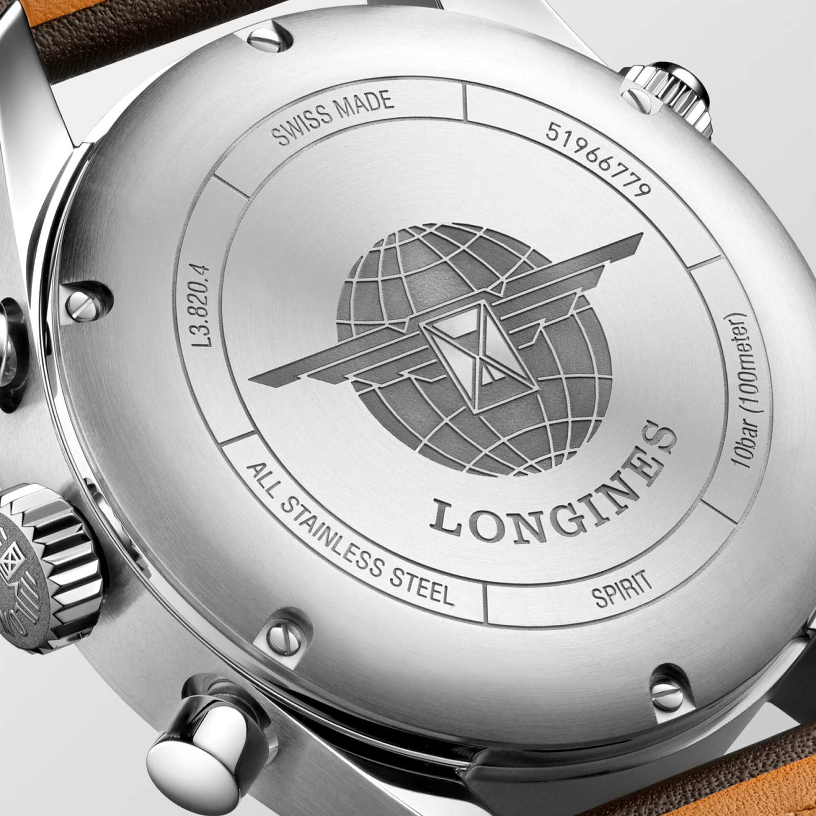 MiroTime Longines Spirit 42mm Mens Watch L38204530