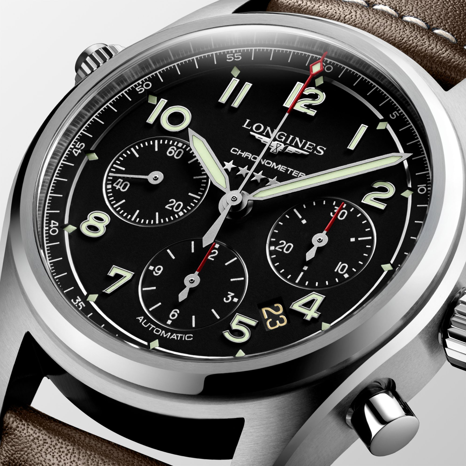 MiroTime Longines Spirit 42mm Mens Watch L38204530