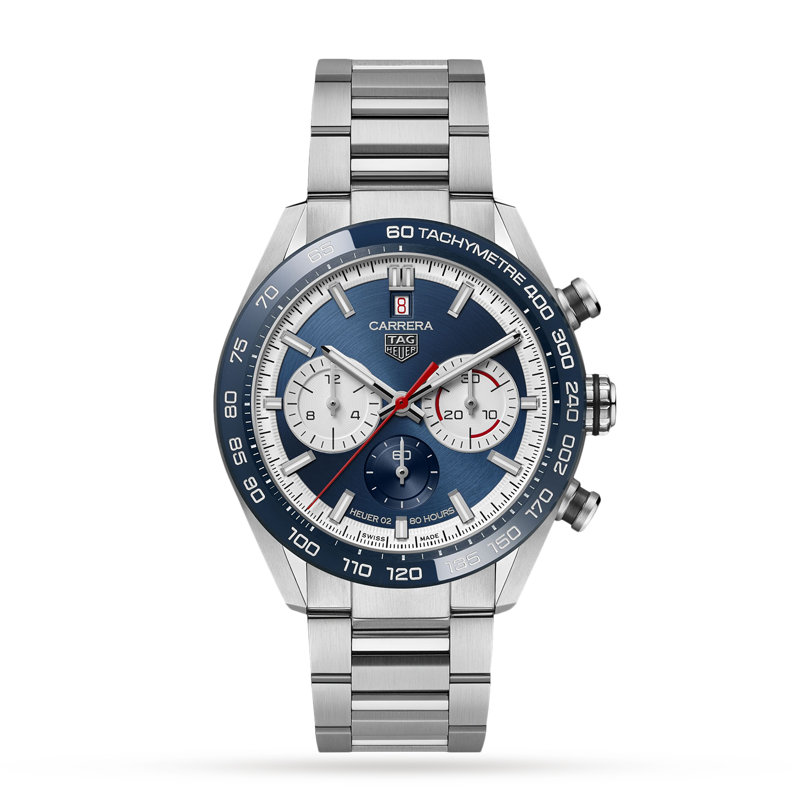 MiroTime Swiss TAG Heuer 160th Anniversary Limited Edition Carrera 44mm Mens Watch CBN2A1E.BA0643