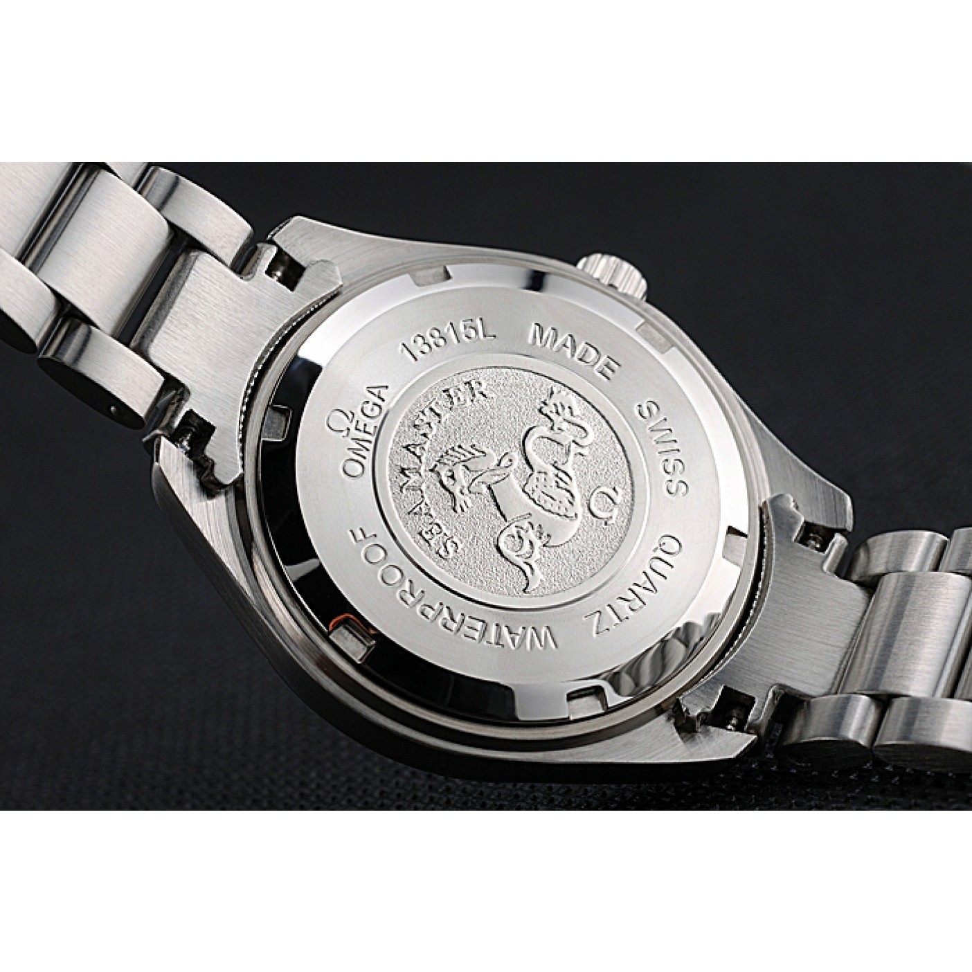 MiroTime Omega Seamaster Aqua Terra White Dial Diamond Case Stainless Steel Bracelet 622448
