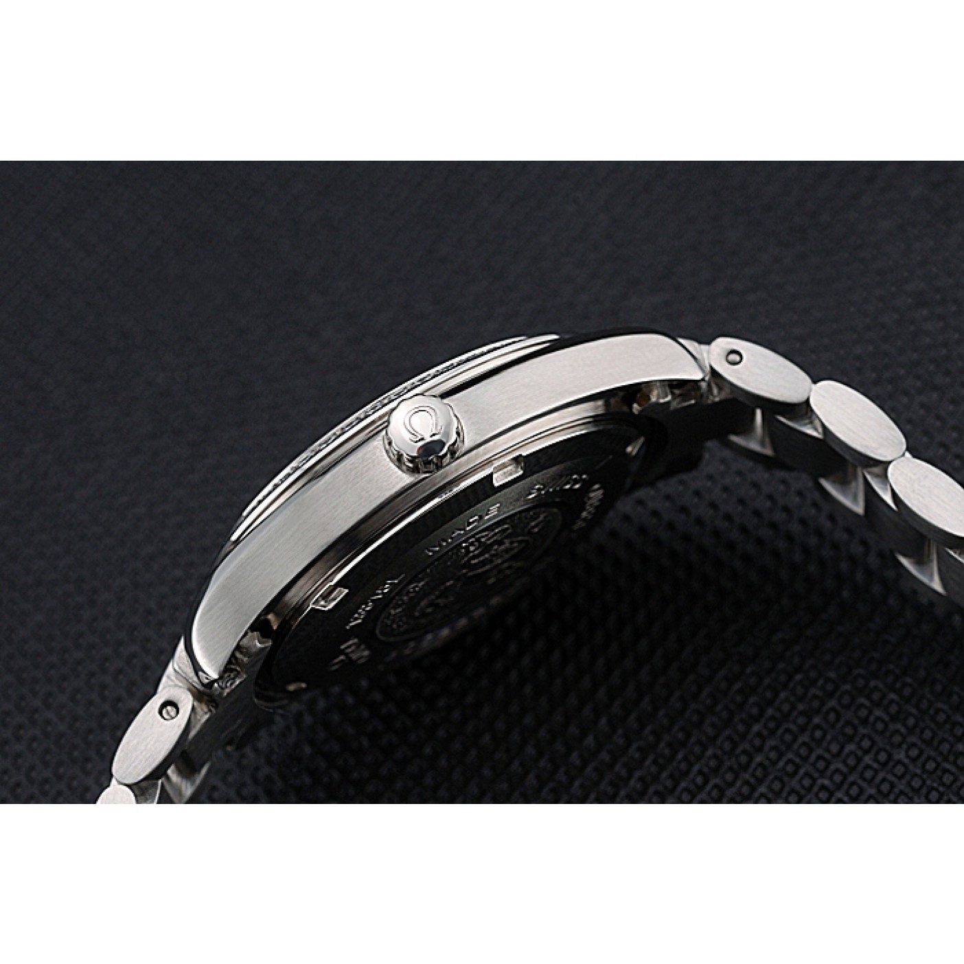 MiroTime Omega Seamaster Aqua Terra White Dial Diamond Case Stainless Steel Bracelet 622448