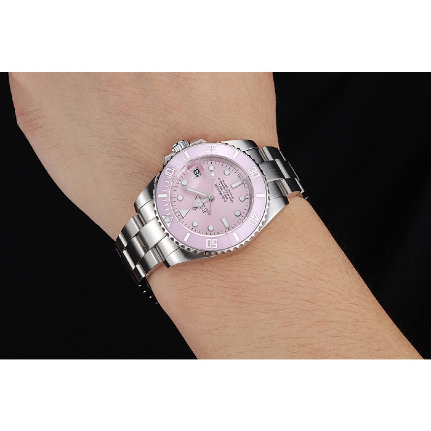 MiroTime Rolex Submariner Lilas Dial Stainless Steel Bracelet 1454155