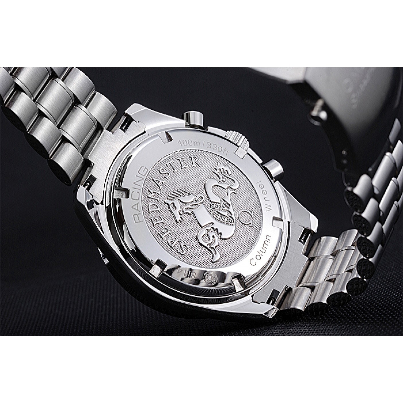 MiroTime Omega Speedmaster White Dial Stainless Steel Strap 622050