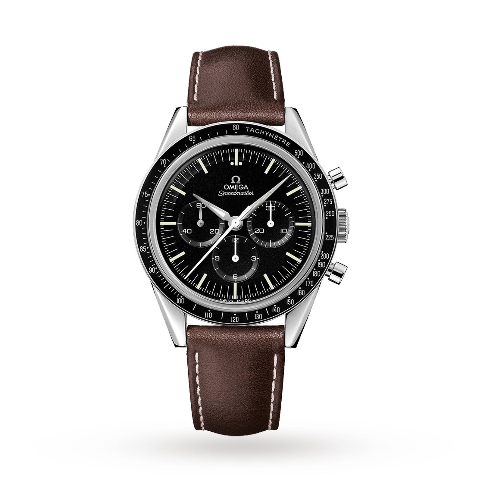 MiroTime Swiss Omega Speedmaster Moonwatch 39.7mm Mens Watch O31132403001001