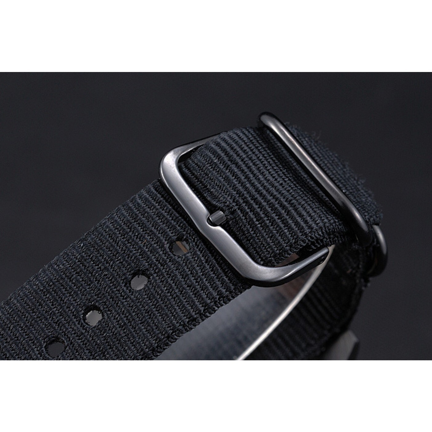 MiroTime Rolex Submariner Black Nylon Strap 622006