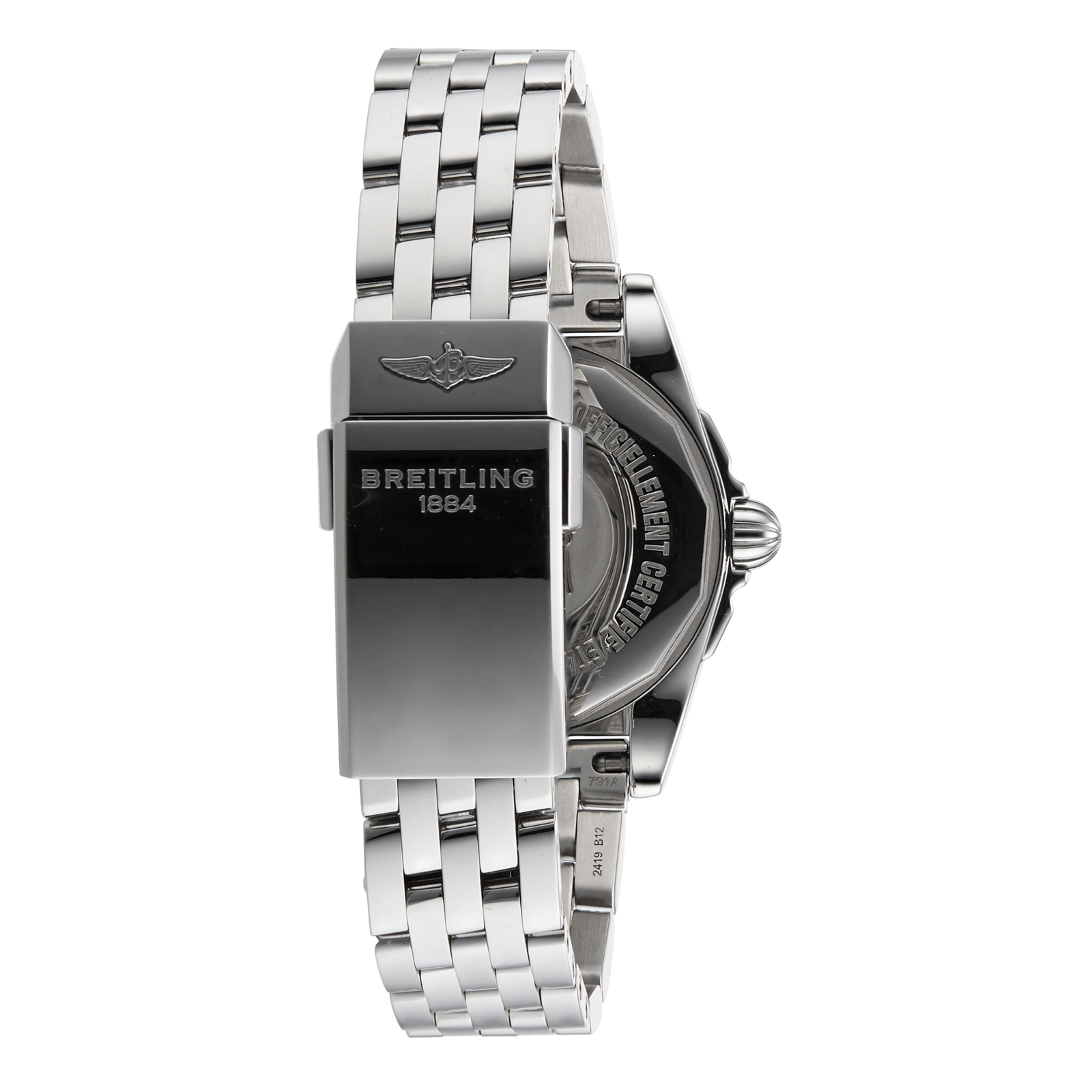 MiroTime Swiss Breitling Galactic 29 Sleek Steel W72348121B1A1
