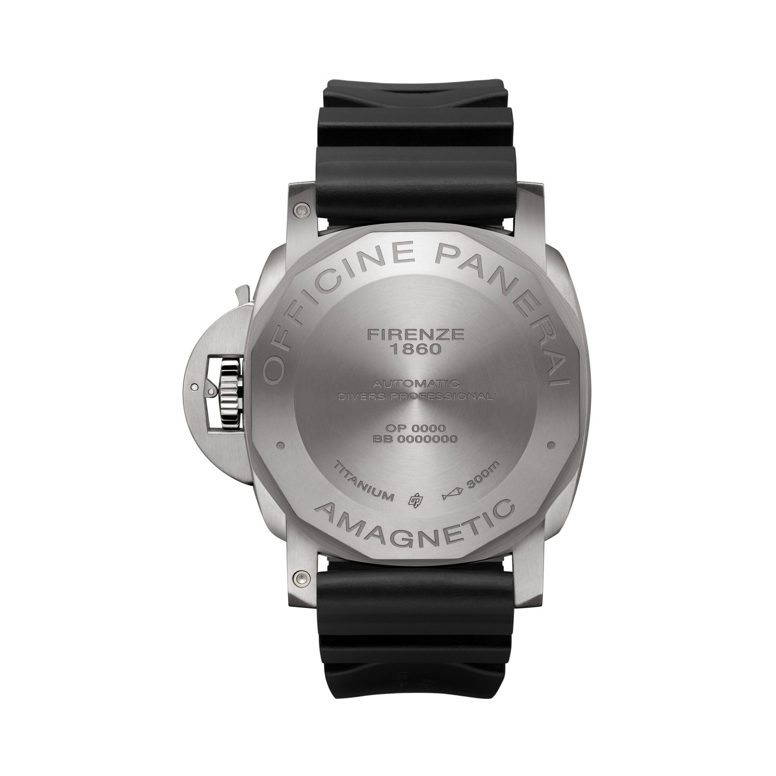 MiroTime Swiss Panerai Submersible Amagnetic 47mm Mens Watch PAM01389