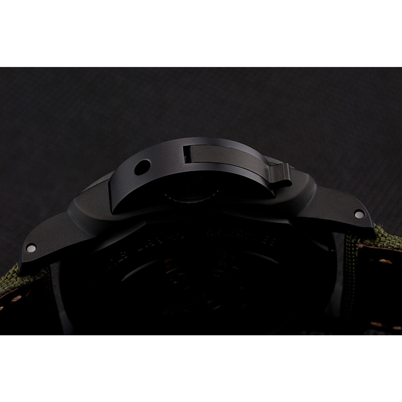 MiroTime Panerai Luminor 1950 3-Days GMT Black Case Black Dial Green Bracelet 1454015