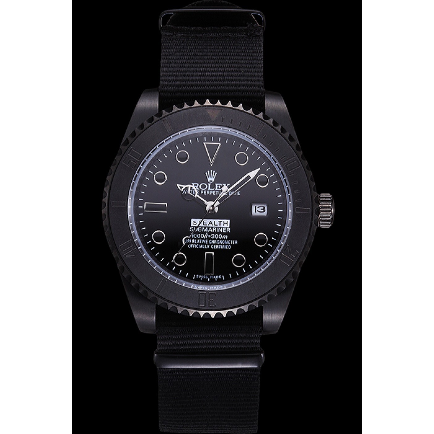 MiroTime Rolex Stealth Submariner Black 621993