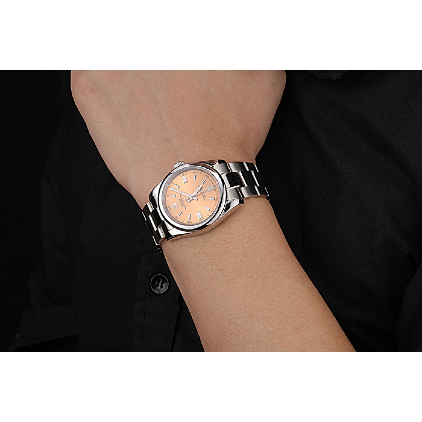 MiroTime Rolex Oyster Perpetual DateJust Stainless Steel Case Champagne Dial Stainless Steel Bracelet 622639