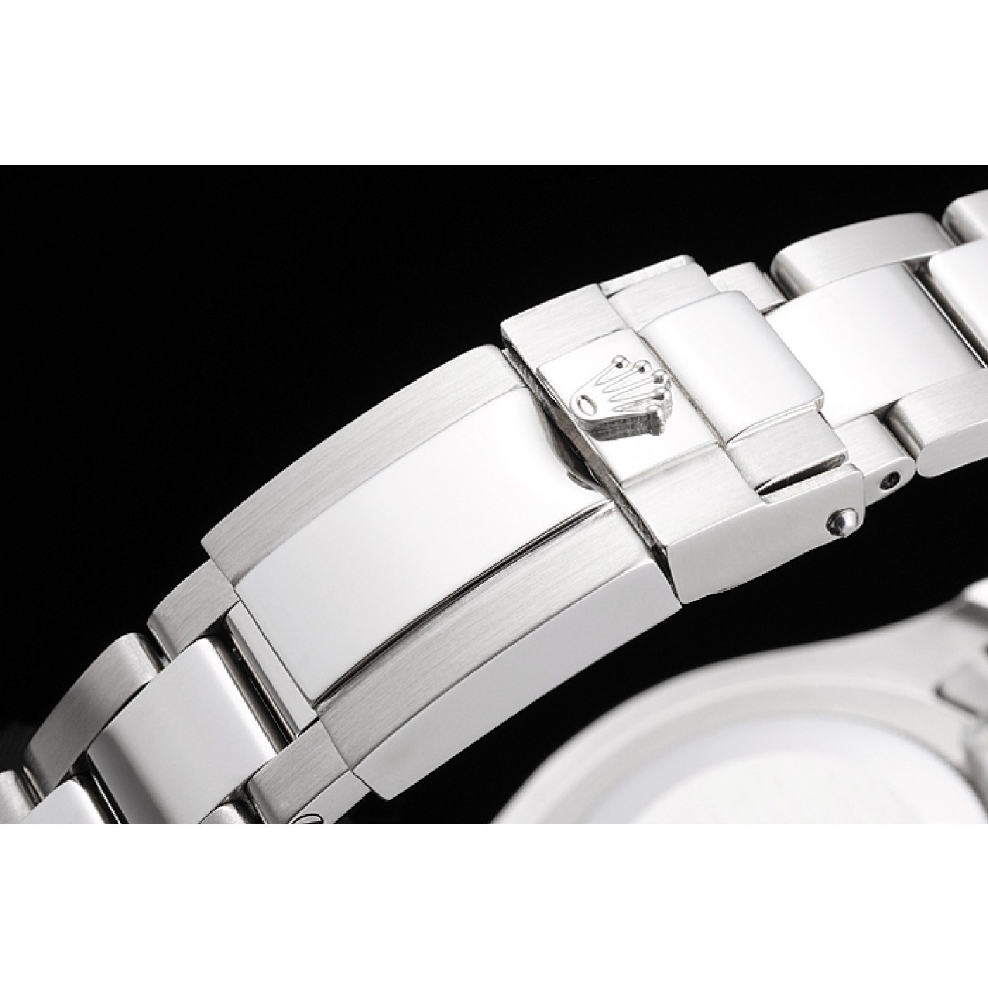 MiroTime Swiss Rolex Yacht-Master White Dial Staniless Steel Case And Bracelet