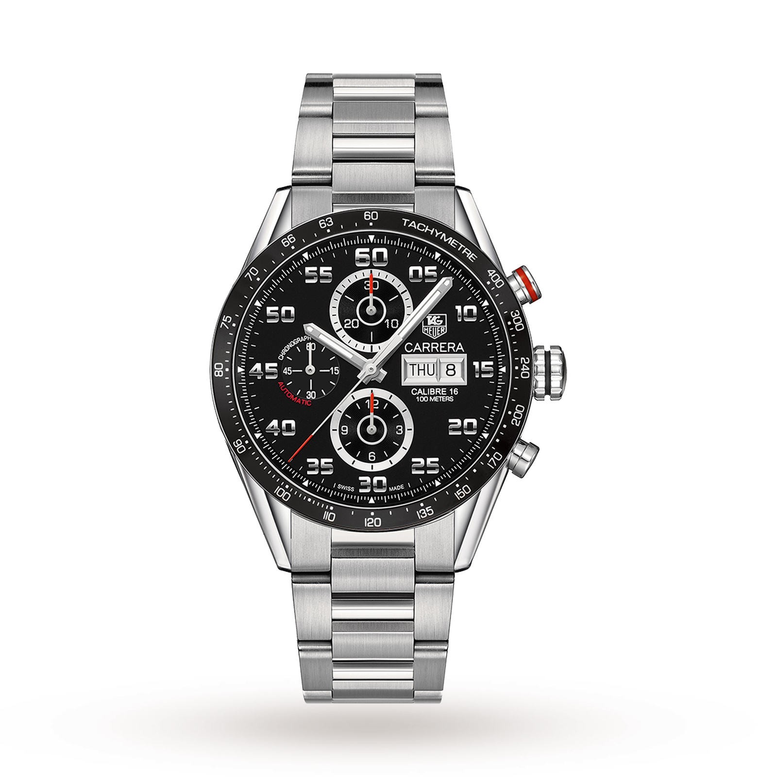 MiroTime Swiss TAG Heuer Carrera Calibre 16 43mm Mens Watch CV2A1R.BA0799