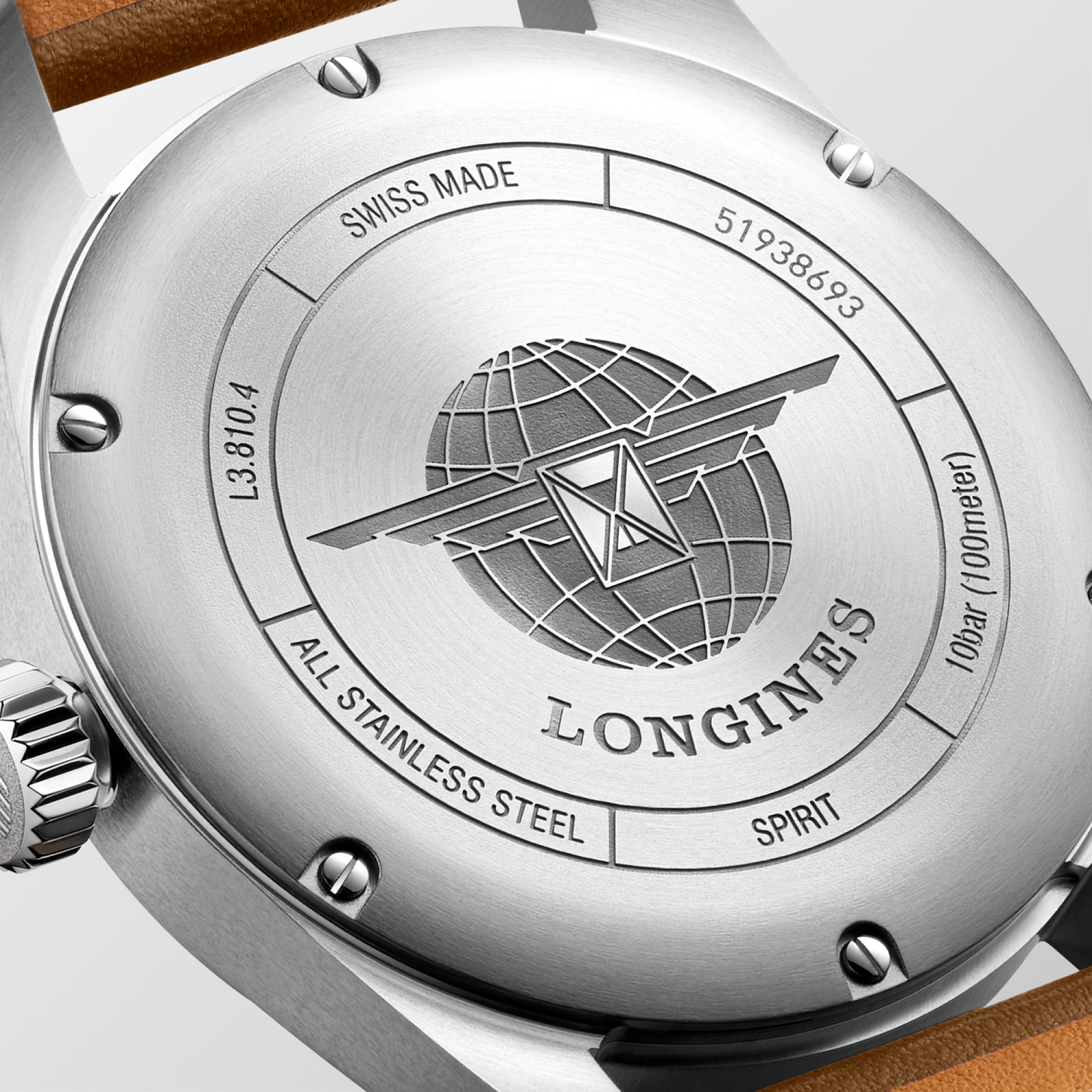 MiroTime Longines Spirit 40mm Mens Watch L38104732