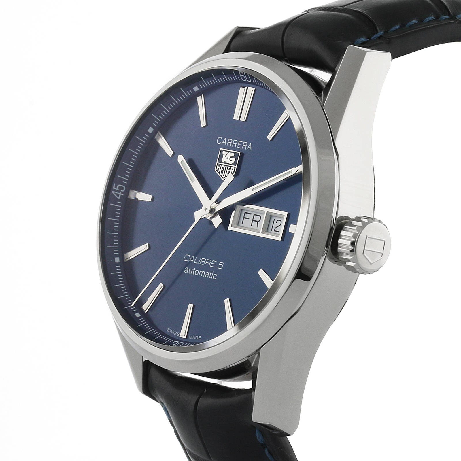 MiroTime TAG Heuer Carrera Calibre 5 41mm Mens Watch WAR201E.FC6292