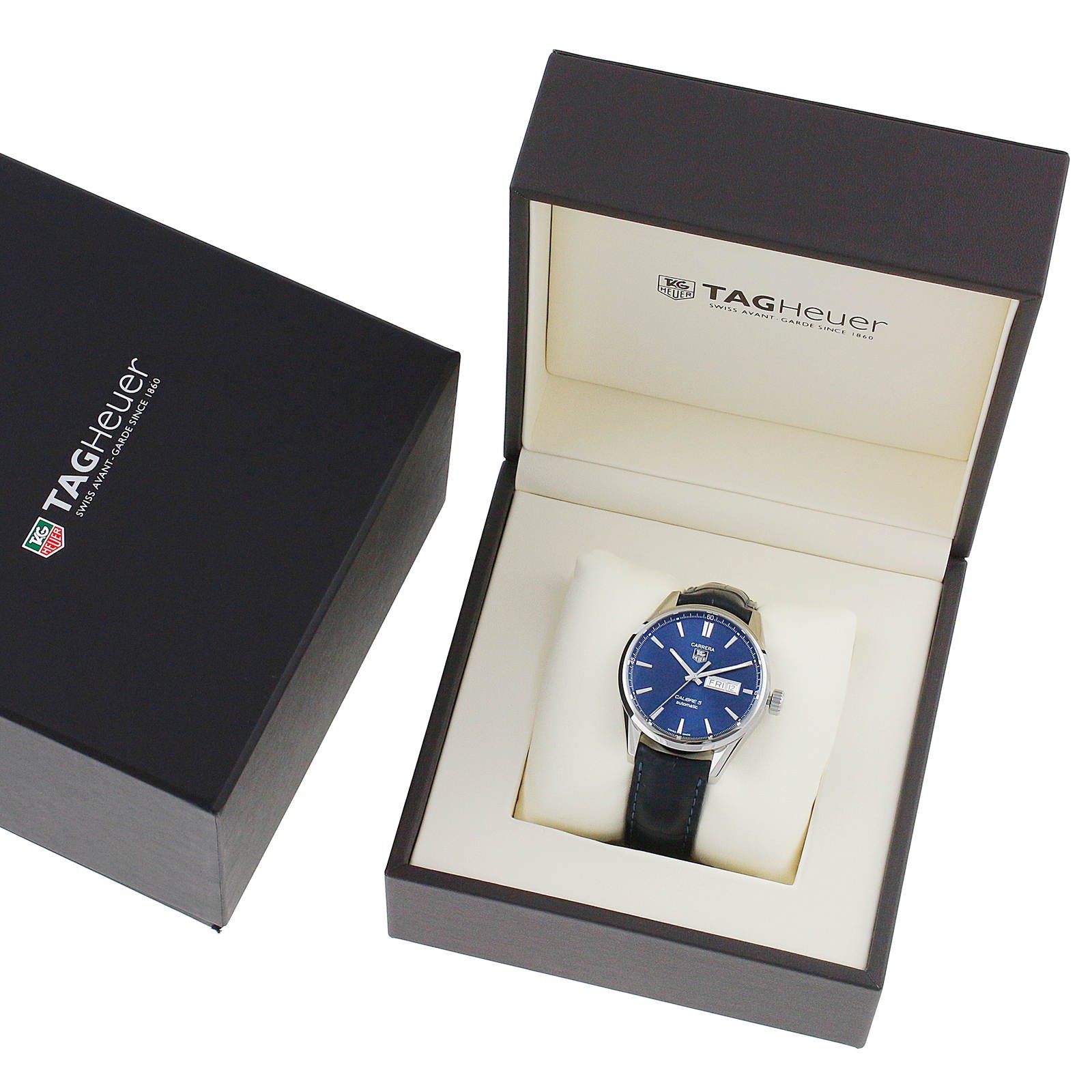 MiroTime TAG Heuer Carrera Calibre 5 41mm Mens Watch WAR201E.FC6292