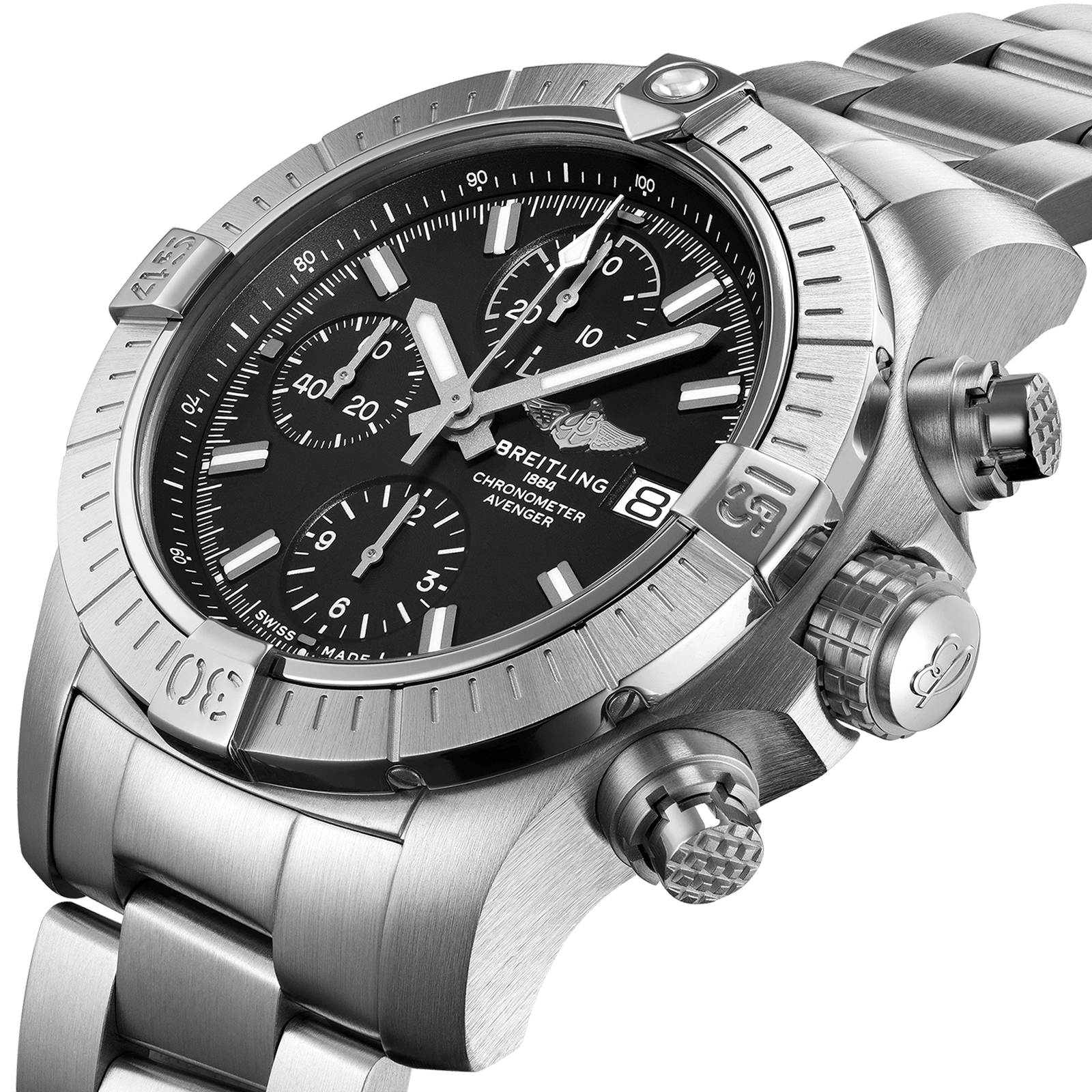 MiroTime Swiss Breitling Avenger 43 A13385101B1A1
