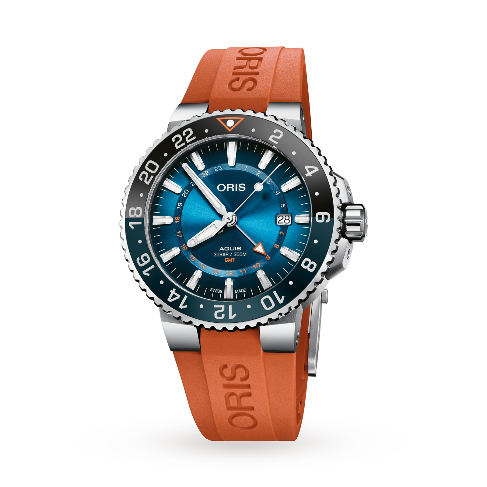 MiroTime Swiss Oris Aquis Carysfort 01 798 7754 4185-SET RS