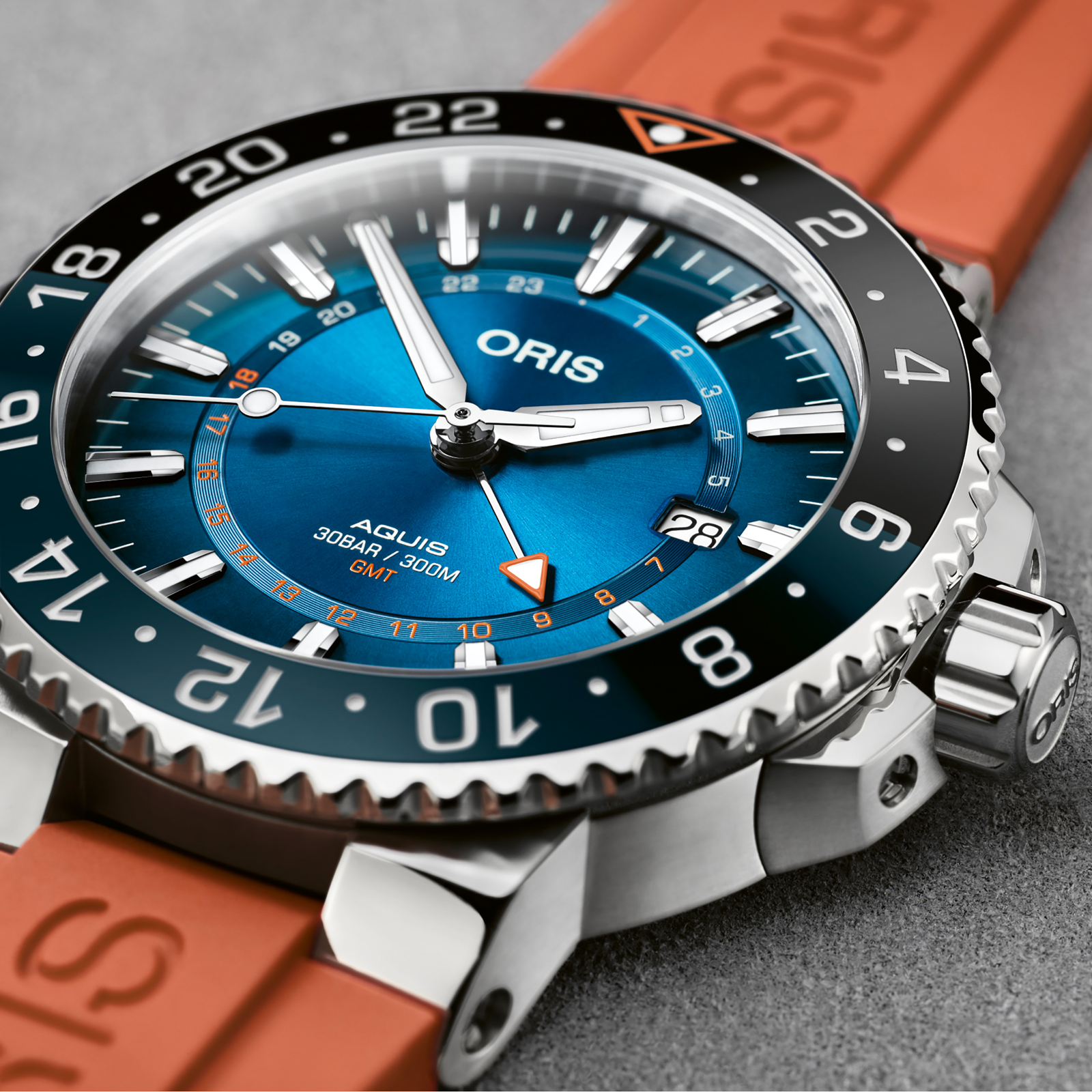 MiroTime Swiss Oris Aquis Carysfort 01 798 7754 4185-SET RS