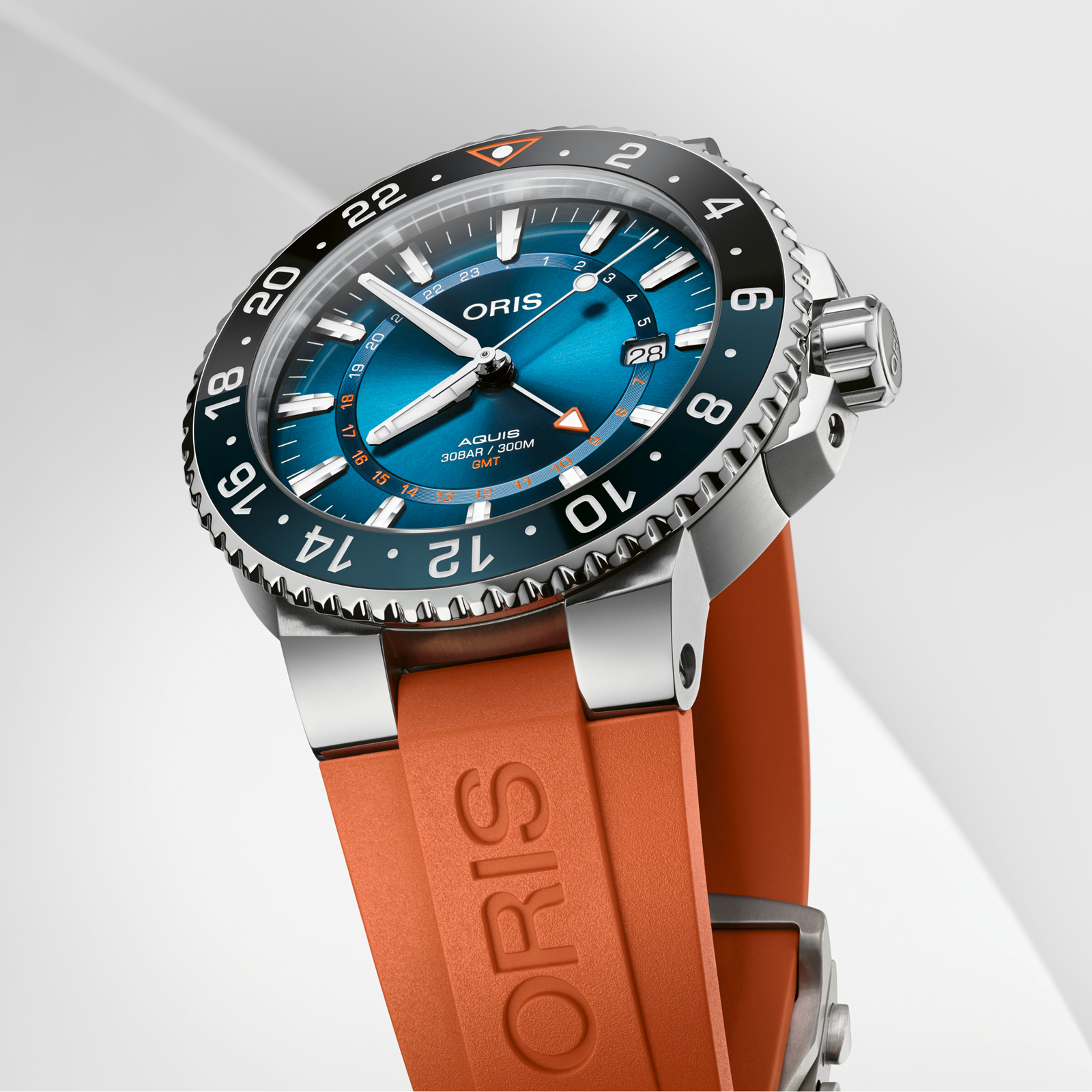 MiroTime Swiss Oris Aquis Carysfort 01 798 7754 4185-SET RS
