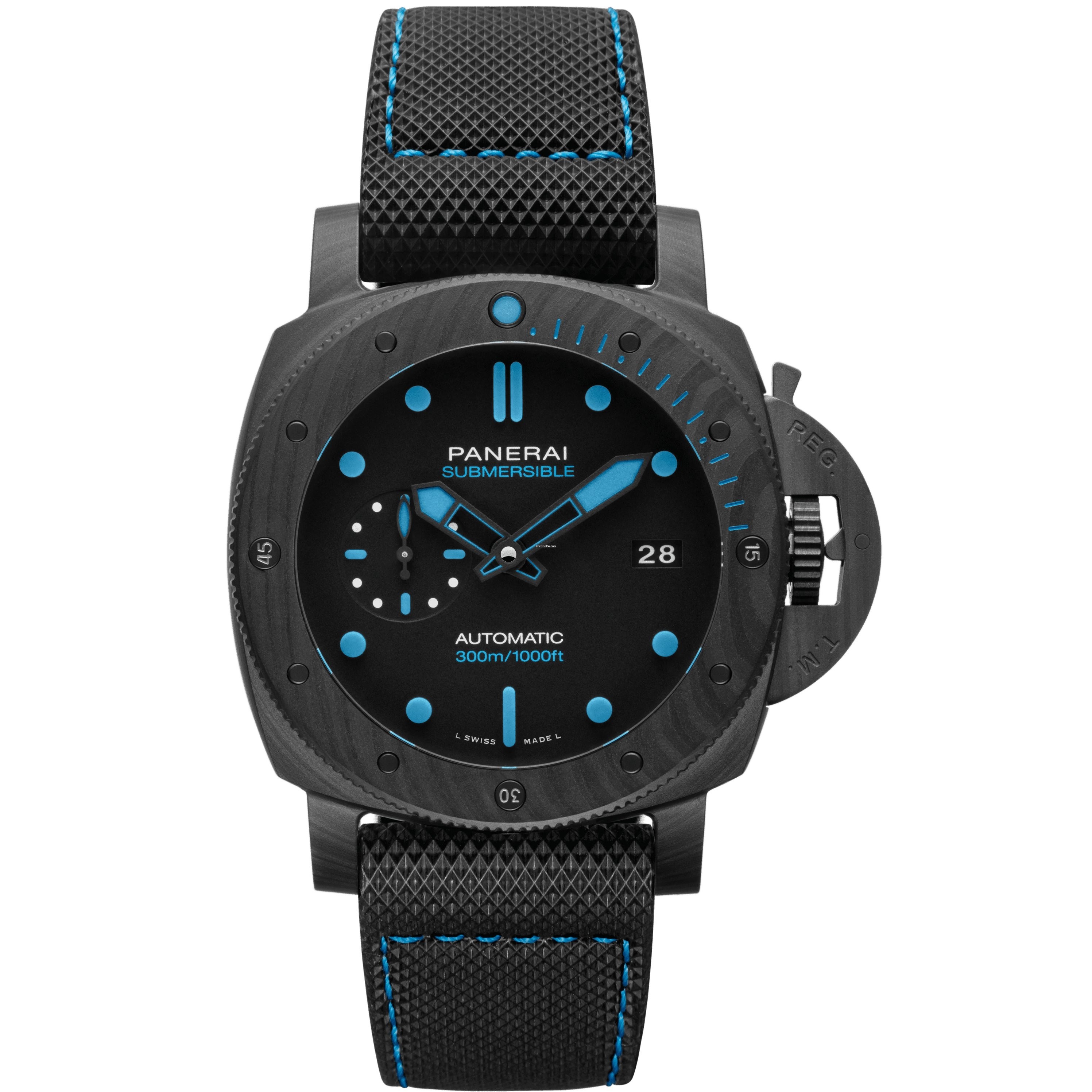 MiroTime Swiss PANERAI SUBMERSIBLE CARBOTECH 42MM