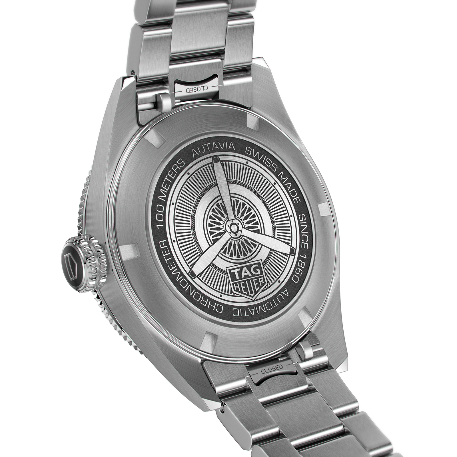 MiroTime TAG Heuer Autavia Calibre 5 COSC 42mm Mens Watch WBE5116.EB0173