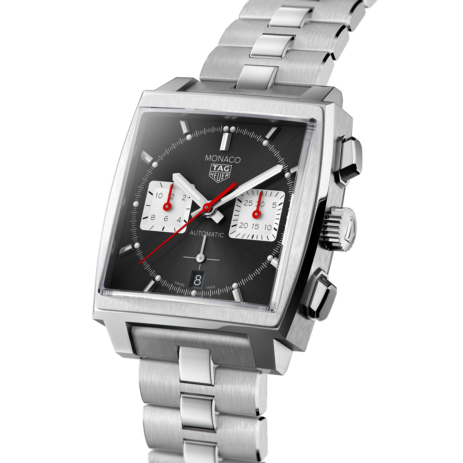 MiroTime Swiss TAG Heuer Monaco Calibre Heuer 02 39mm Mens Watch CBL2113.BA0644