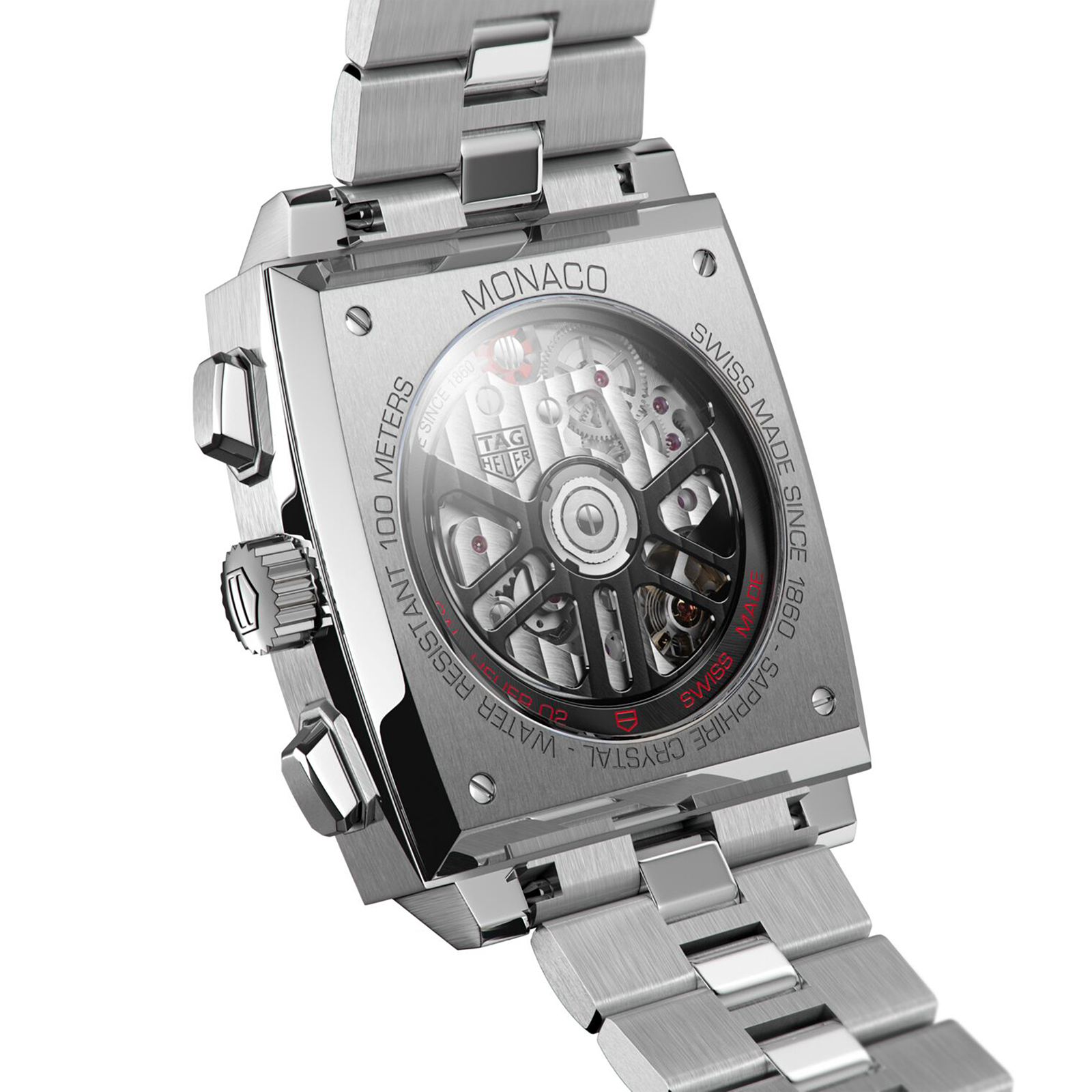 MiroTime Swiss TAG Heuer Monaco Calibre Heuer 02 39mm Mens Watch CBL2113.BA0644