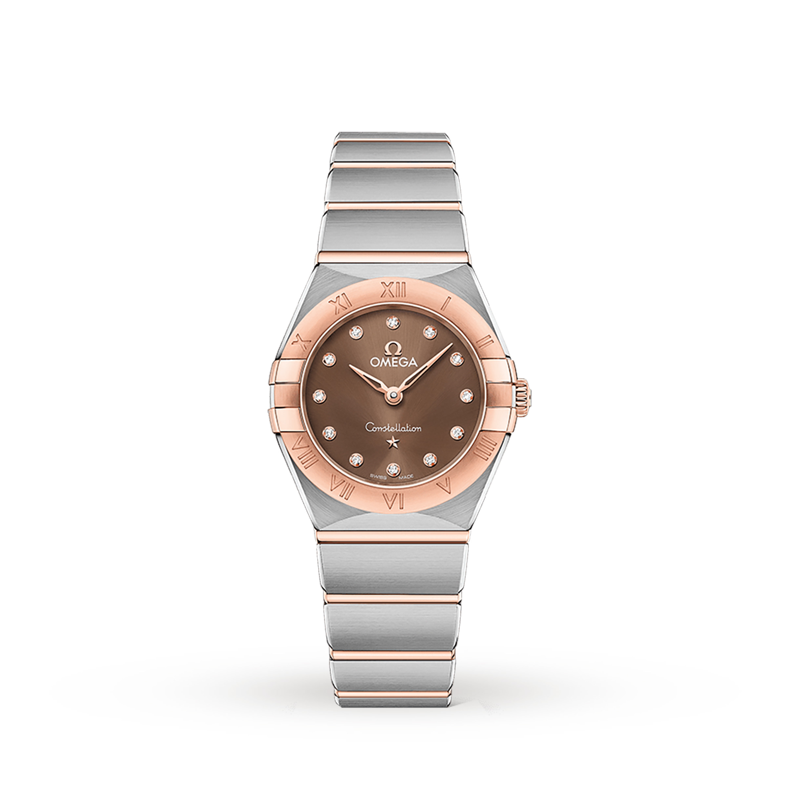 MiroTime Swiss Omega Constellation Manhattan 25mm Ladies Watch O13120256063001