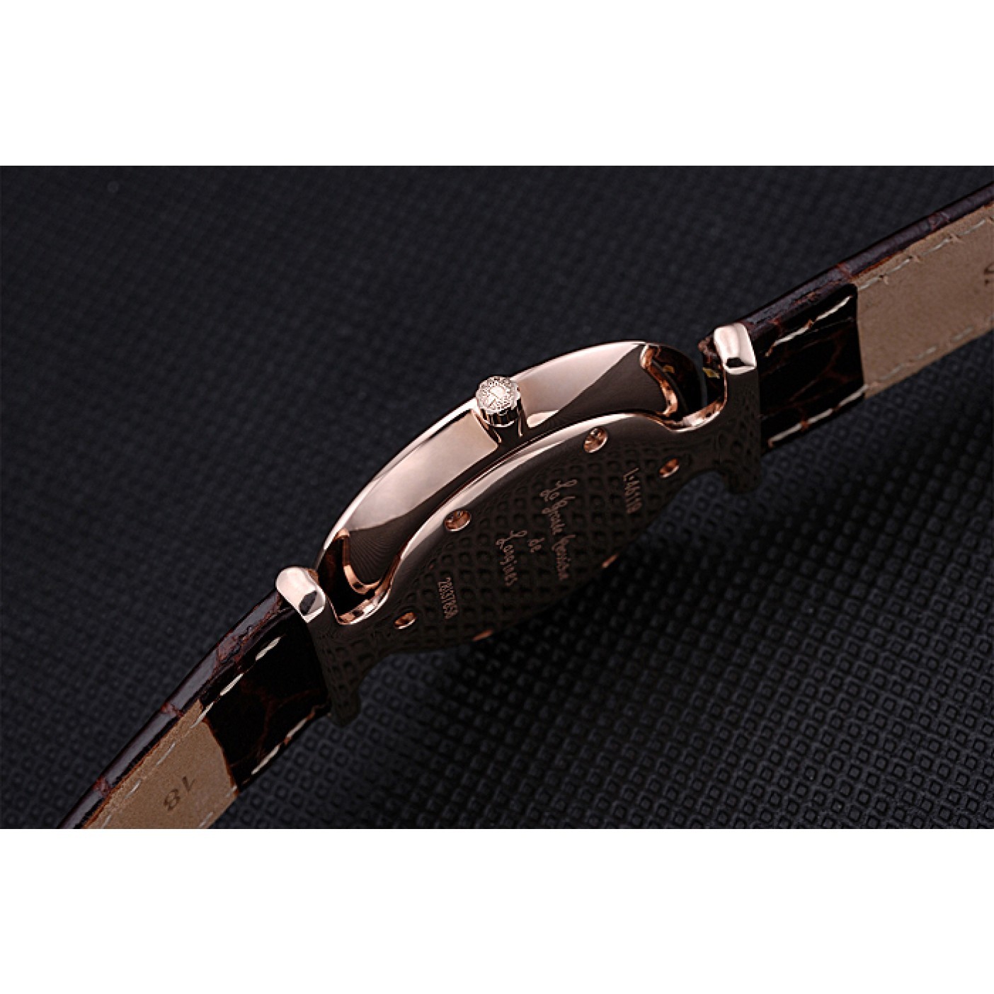 MiroTime Longines La Grande Classique White Dial Brown Leather Band Homme 622136