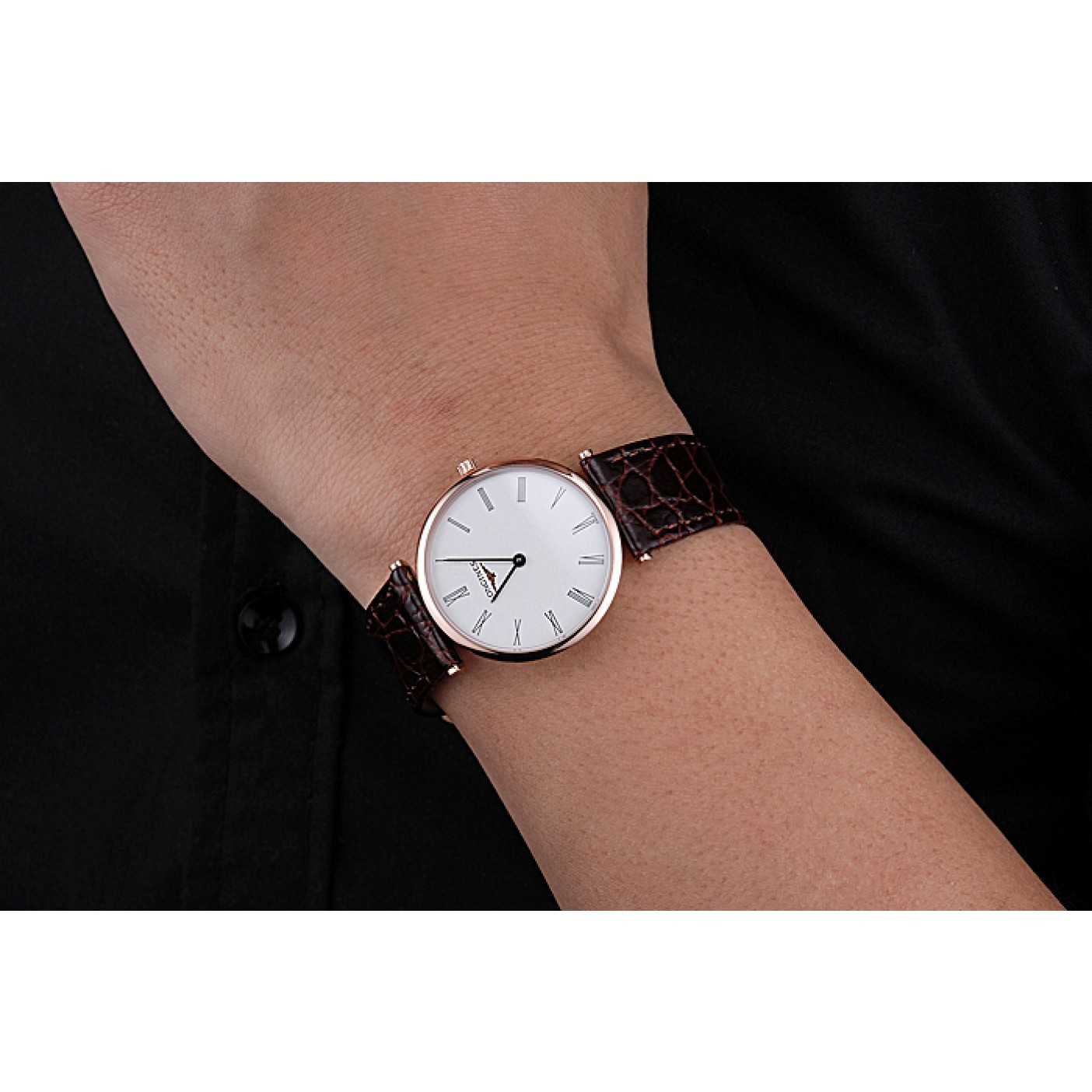 MiroTime Longines La Grande Classique White Dial Brown Leather Band Homme 622136