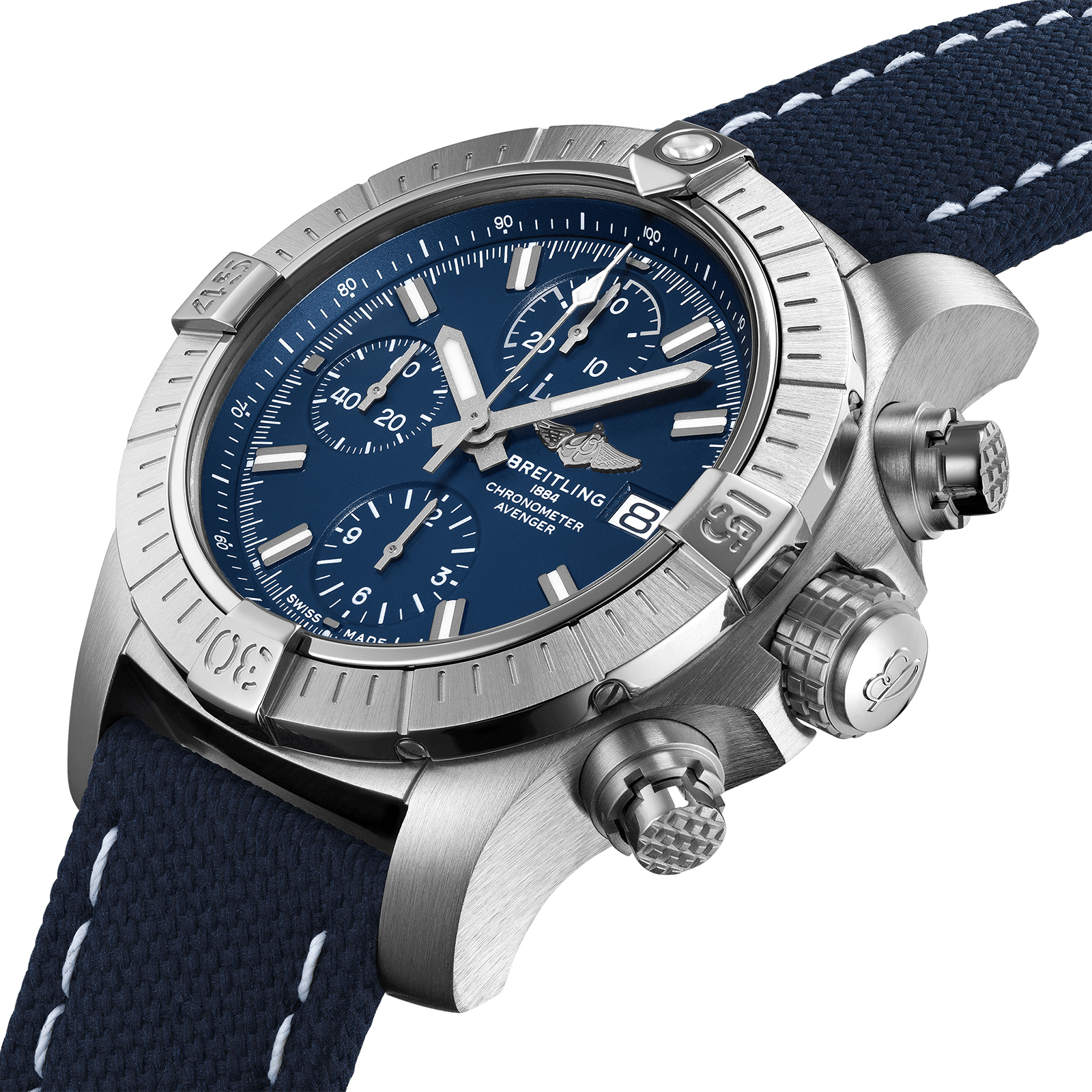 MiroTime Swiss Breitling Avenger Chronograph 43 A13385101C1X2
