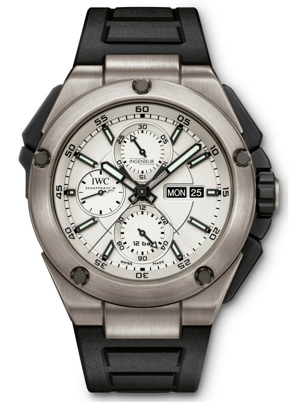 MiroTime AAA Replica IWC Ingenieur Double Chronograph 45mm Mens Watch IW386501
