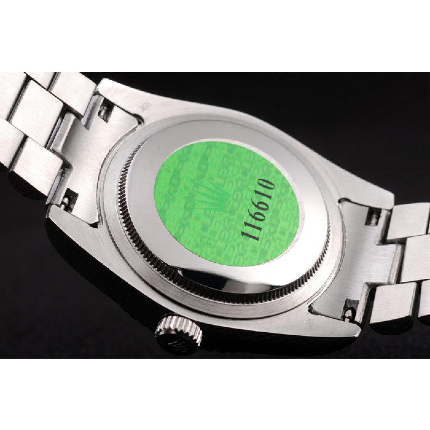MiroTime Rolex Day-Date Polished Stainless Steel Two Tone Red Dial