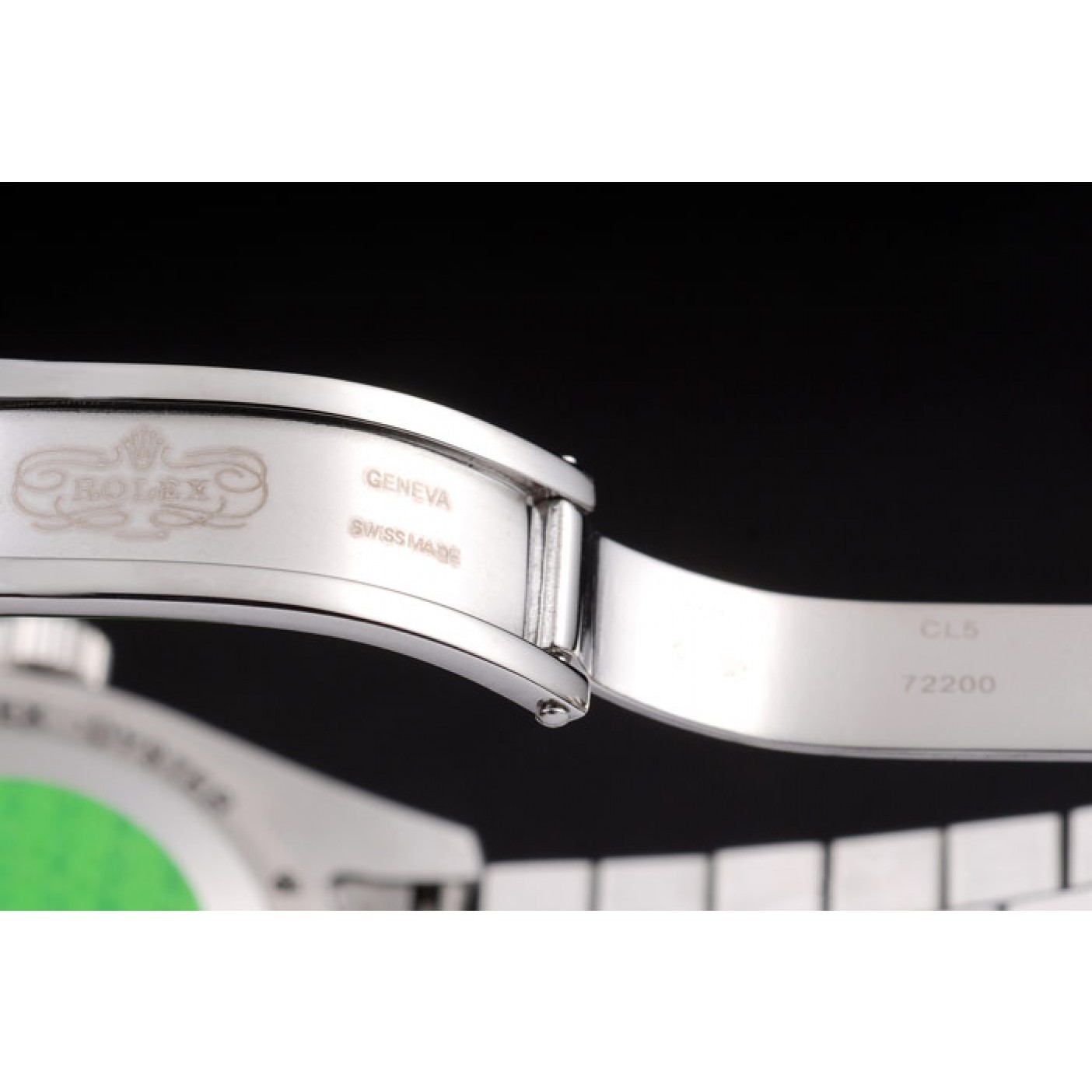 MiroTime Rolex Day-Date Polished Stainless Steel Two Tone Red Dial