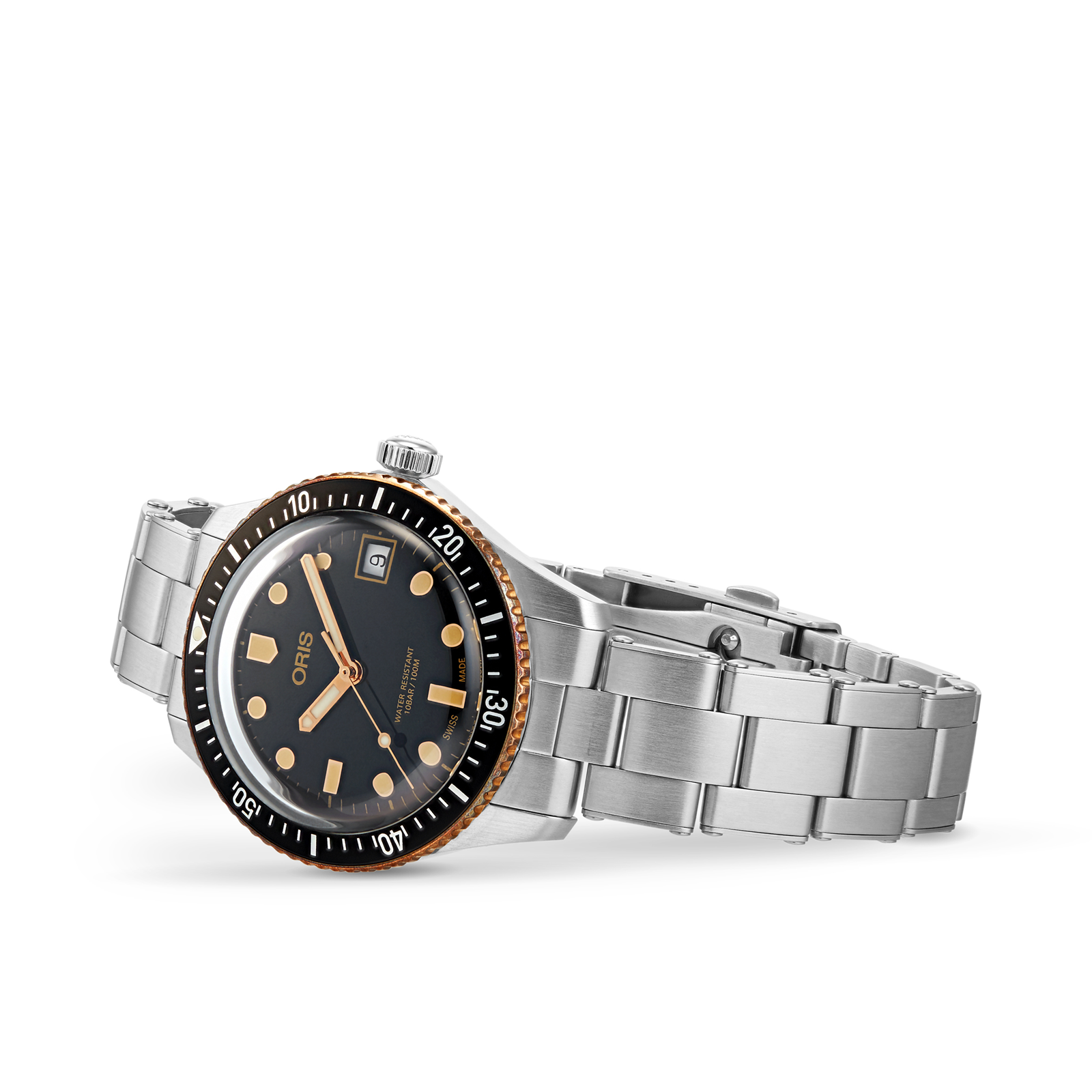 MiroTime Swiss Oris Divers Sixty-Five 36mm Mens Watch 01 733 7747 4354-07 8 17 18
