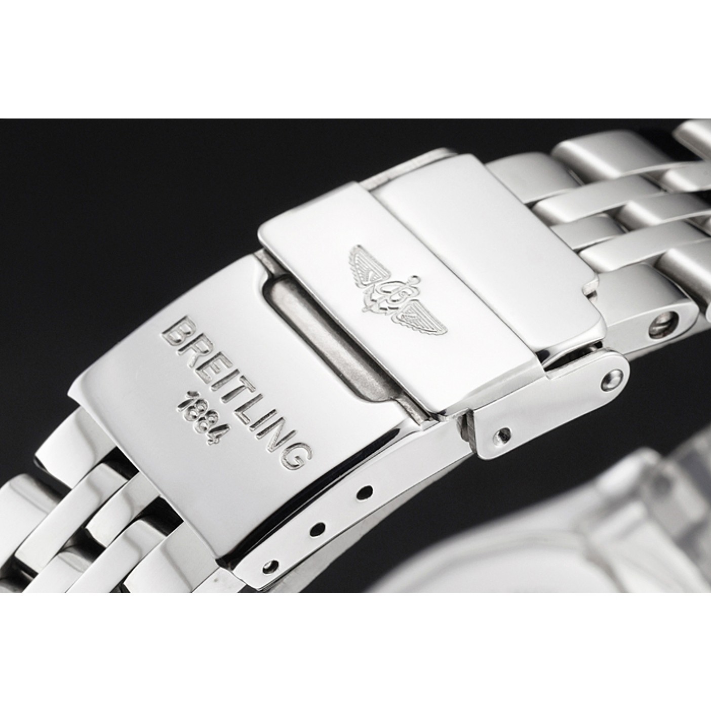 MiroTime Breitling Colt Lady Light Blue Dial Diamond Hour Marks Stainless Steel Case And Bracelet