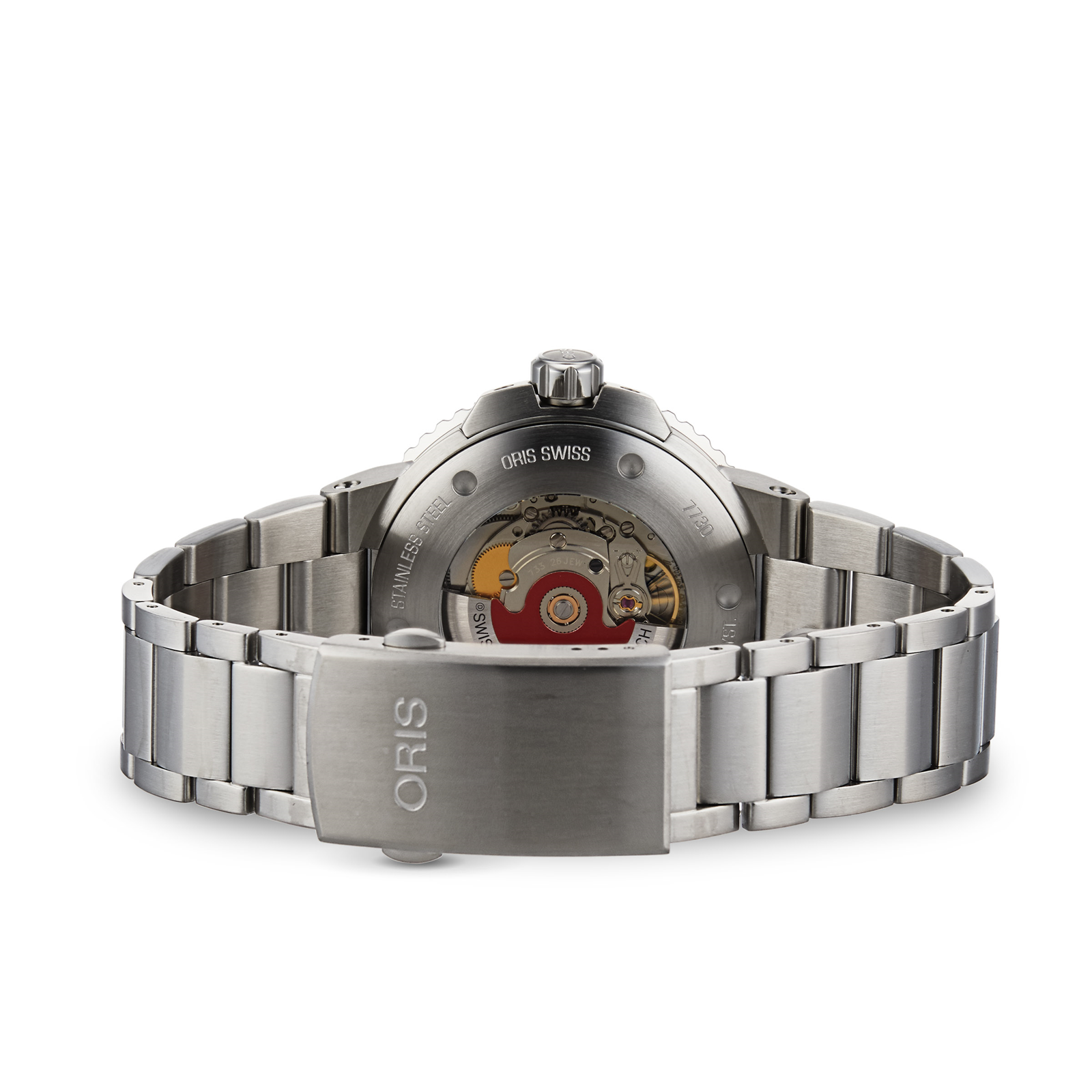 MiroTime Swiss Oris Aquis 43.5mm Mens Watch 01 733 7730 4124-07 8 24 05EB