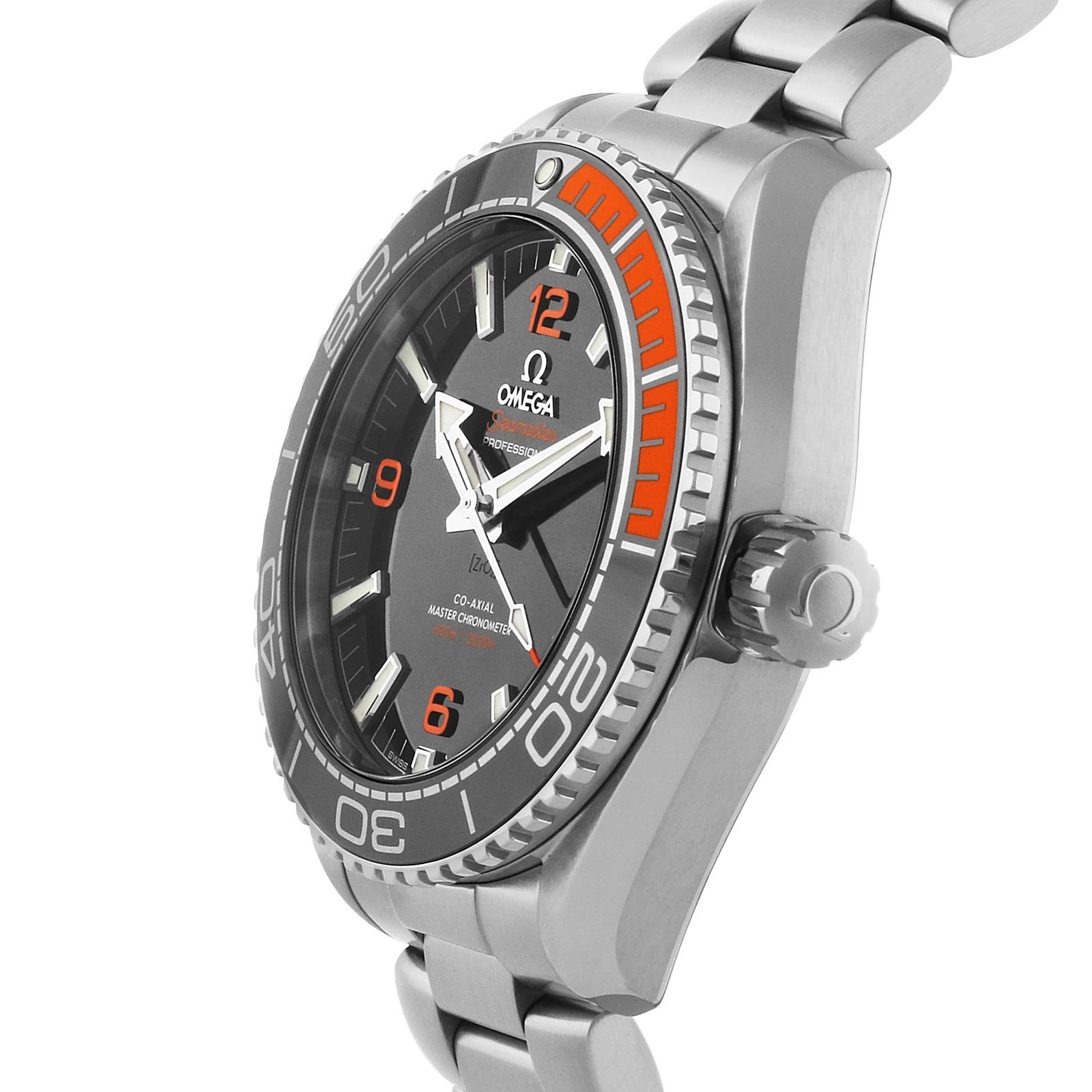 MiroTime Swiss Omega Seamaster Planet Ocean 600m Co-Axial 43.5mm Mens Watch O21530442101002