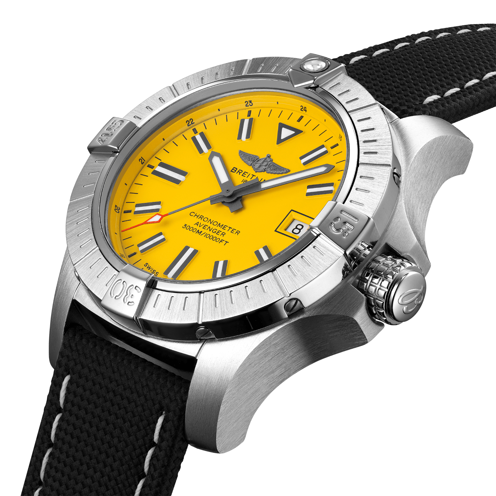 MiroTime Swiss Breitling Avenger Automatic 45 Seawolf A17319101I1X2