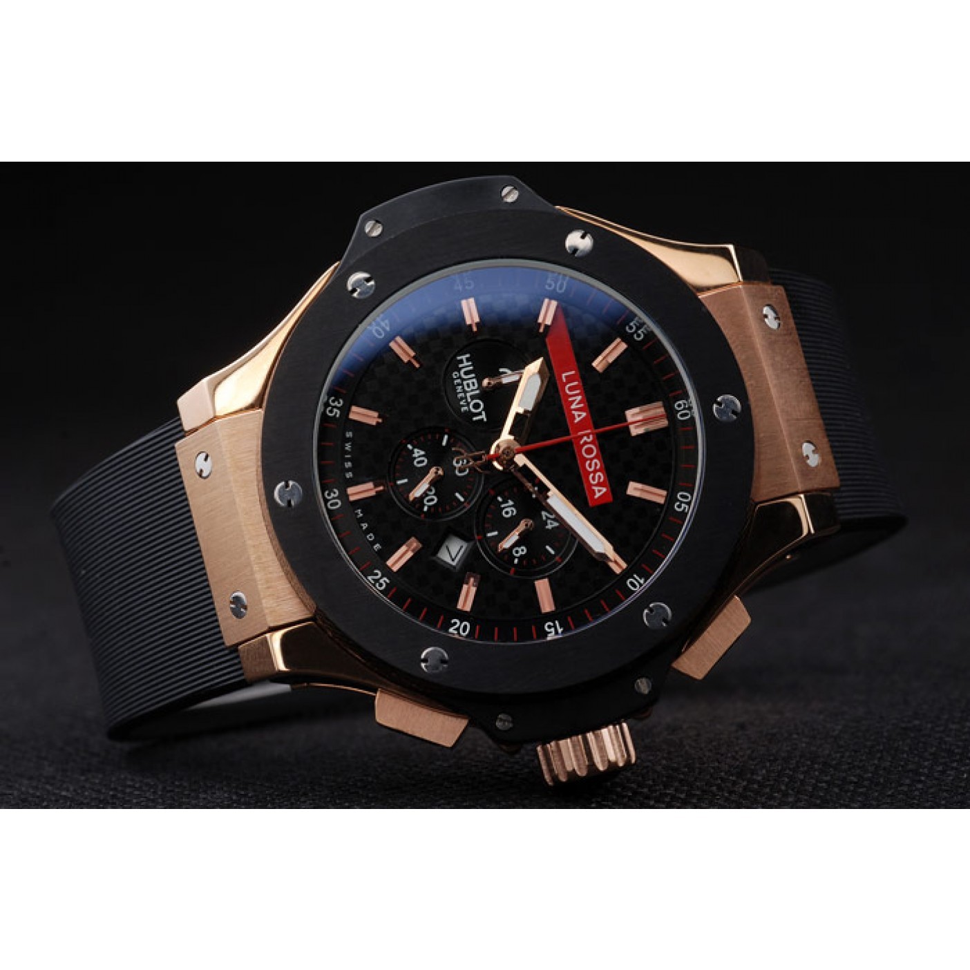MiroTime Hublot Limited Edition Luna Rosa Gold Dial Watch