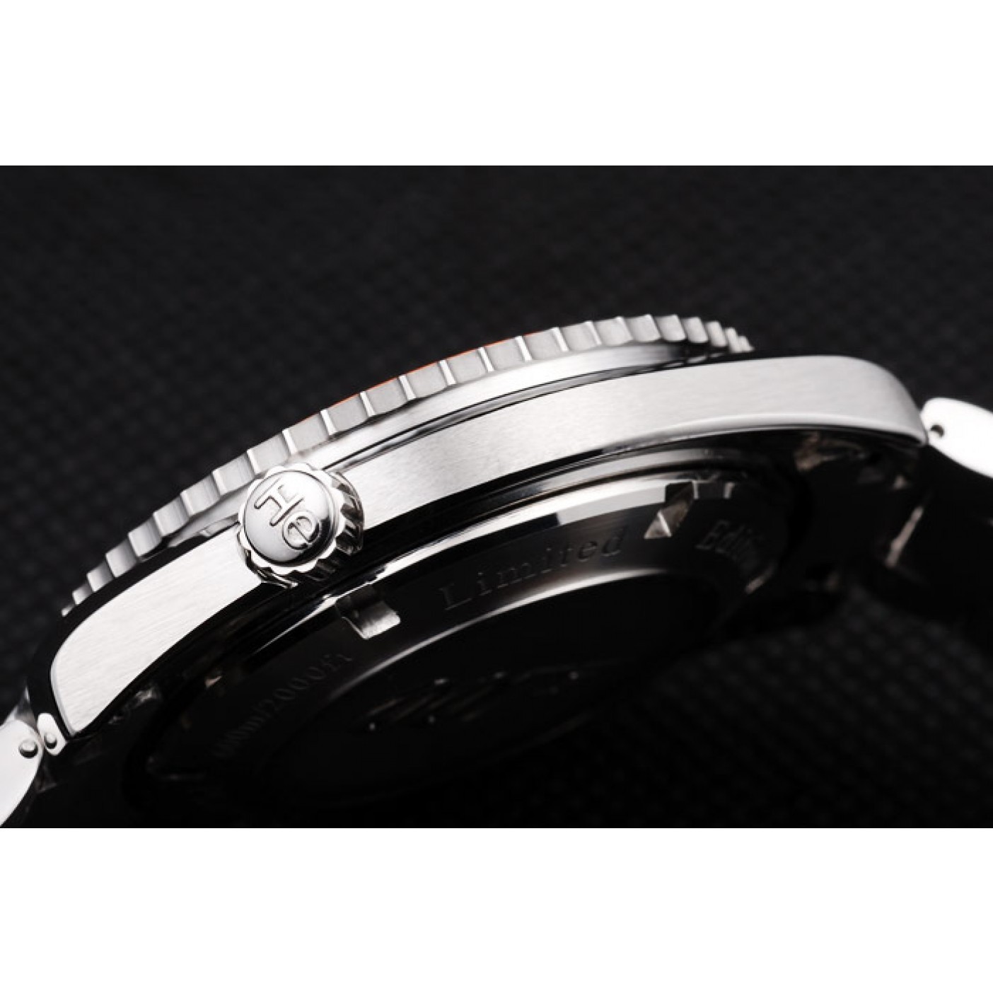 MiroTime Omega Seamaster Planet Ocean Co-axial Orange Case Black Dial 98102
