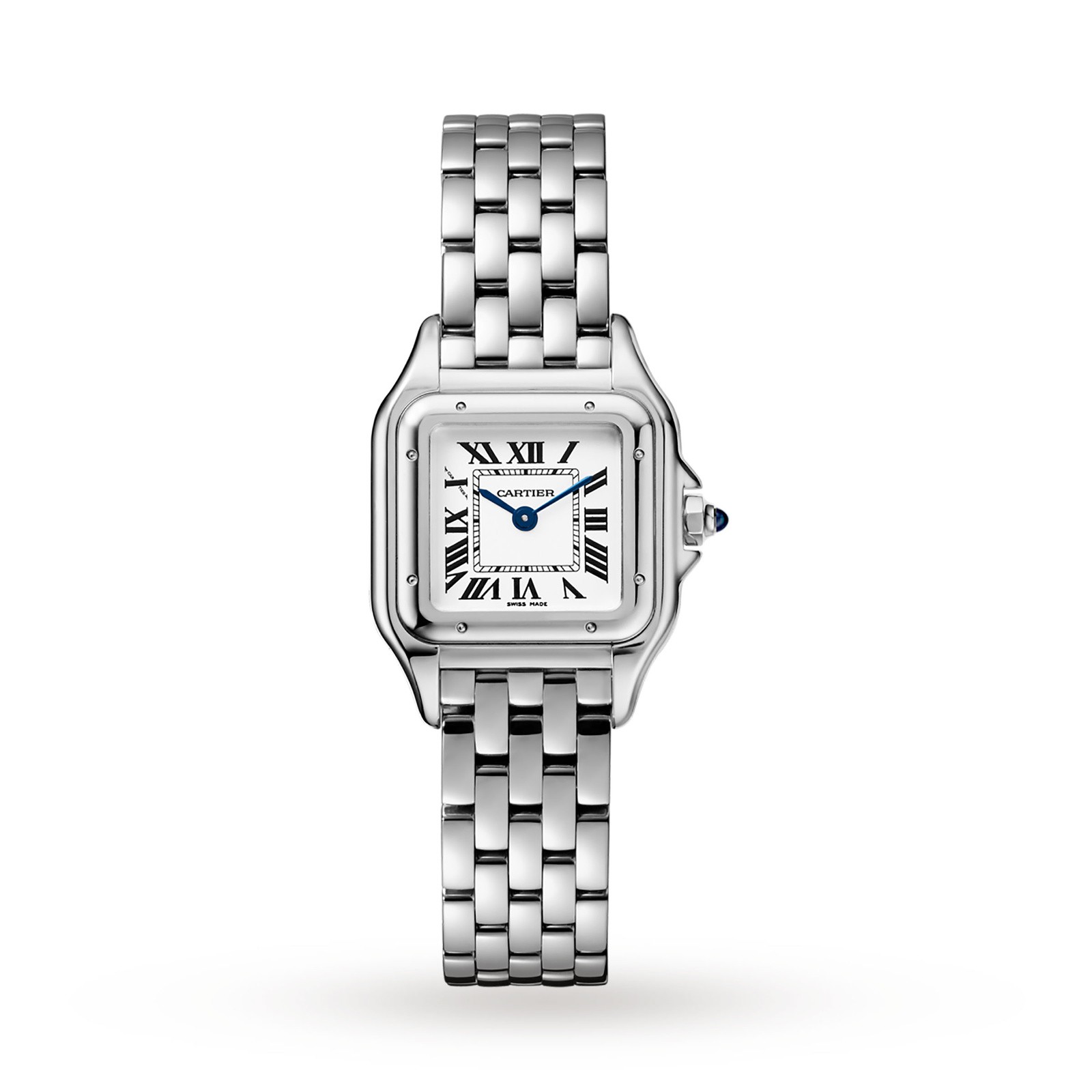 MiroTime Swiss Panthère de Cartier watch, small model, Small model, steel